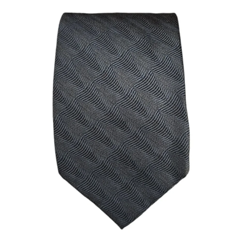 🆕️GUCCI Green Wave Silk Tie ITALY 57